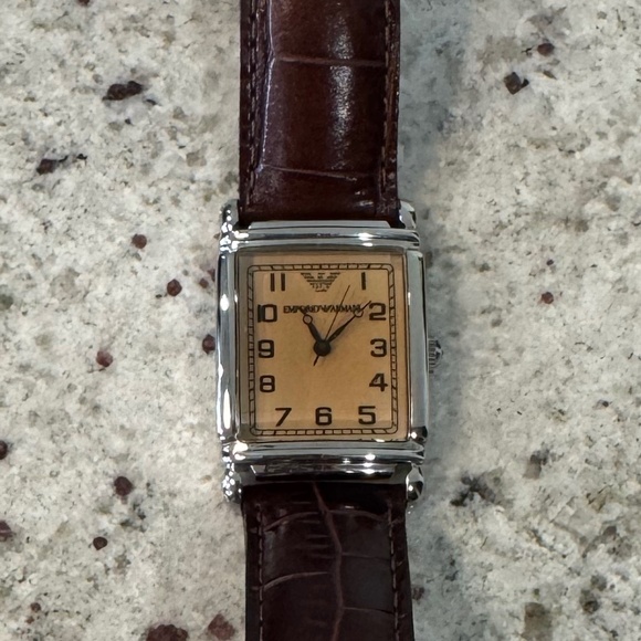 Vintage Emporio Armani Ladies AR0204, 24mm Qtz Classic Dress Watch - Picture 2 of 9
